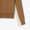 Runway-Pullover aus Wollmischung mit Poloshirt-Kragen Runway-Pullover aus Wollmischung mit Poloshirt-Kragen