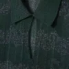 Runway-Pullover mit Polo-Kragen aus Pointelle Runway-Pullover mit Polo-Kragen aus Pointelle