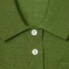 Runway-Pullover mit Polokragen aus Merinowolle Runway-Pullover mit Polokragen aus Merinowolle