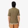Runway-Pullover mit Zopfmuster und Poloshirt-Kragen Runway-Pullover mit Zopfmuster und Poloshirt-Kragen