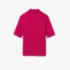 Runway-Pullover mit Zopfmuster und Poloshirt-Kragen Runway-Pullover mit Zopfmuster und Poloshirt-Kragen