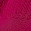 Runway-Pullover mit Zopfmuster und Poloshirt-Kragen Runway-Pullover mit Zopfmuster und Poloshirt-Kragen