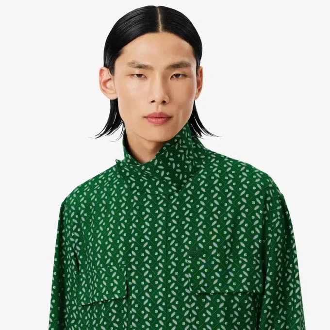 Runway Regular Fit Satinhemd mit Print Runway Regular Fit Satinhemd mit Print