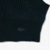 Runway Rib Knit Balaclava aus gefilzter Wolle Runway Rib Knit Balaclava aus gefilzter Wolle
