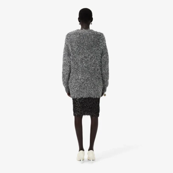 Runway-Rock aus Lurex-Strick Runway-Rock aus Lurex-Strick
