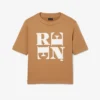 Runway Satin T-Shirt mit Grafik Runway Satin T-Shirt mit Grafik