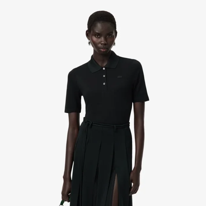Runway Slim Fit Seiden-Mini-Piqua-Poloshirt Runway Slim Fit Seiden-Mini-Piqua-Poloshirt