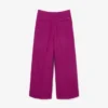 Runway Slub-Wolle-Hose mit weitem Schnitt Runway Slub-Wolle-Hose mit weitem Schnitt