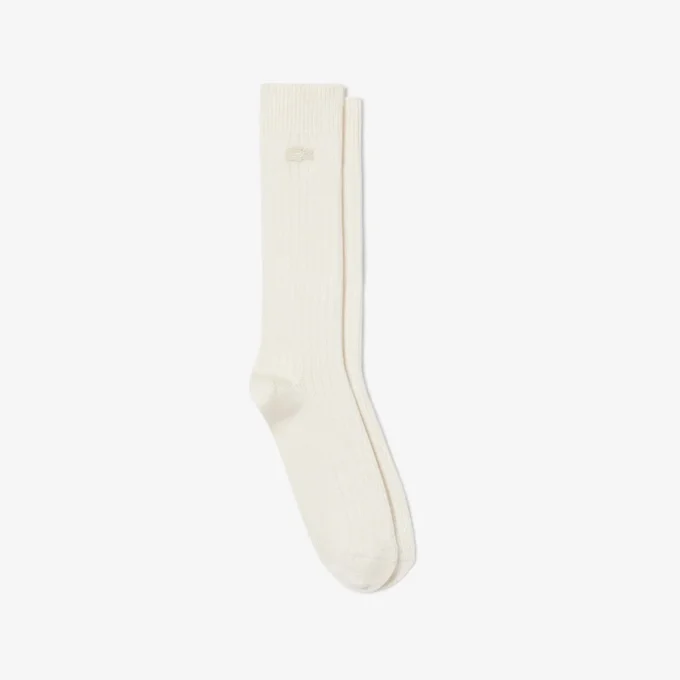 Runway-Socken mit dickem Rippmuster Runway-Socken mit dickem Rippmuster