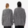 Runway-Strickjacke aus Lurex Runway-Strickjacke aus Lurex