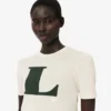 Runway-T-Shirt aus Seide mit Grafikprint Runway-T-Shirt aus Seide mit Grafikprint