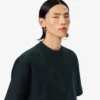 Runway T-Shirt mit gesticktem Krokodil Runway T-Shirt mit gesticktem Krokodil