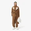 Runway-Trenchcoat aus Woll-Blend Runway-Trenchcoat aus Woll-Blend