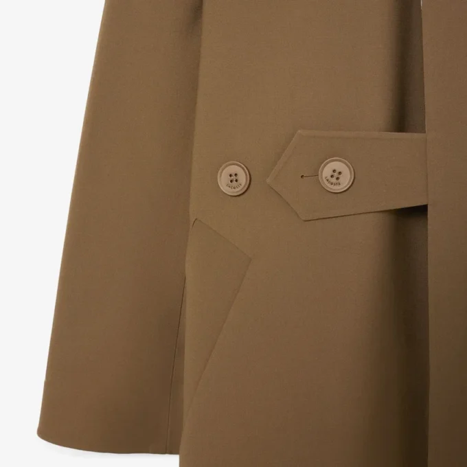 Runway-Trenchcoat aus Woll-Blend Runway-Trenchcoat aus Woll-Blend