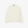 Runway-Wollpullover mit gesticktem Emblem Runway-Wollpullover mit gesticktem Emblem