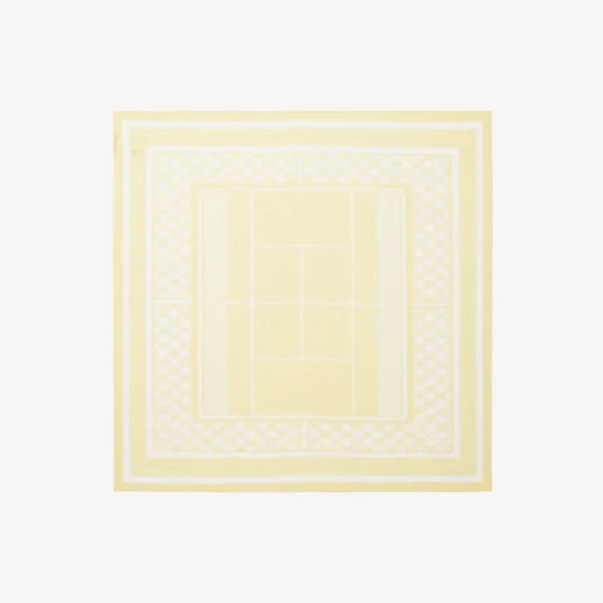 Schal mit Tennis-Print Schal mit Tennis-Print