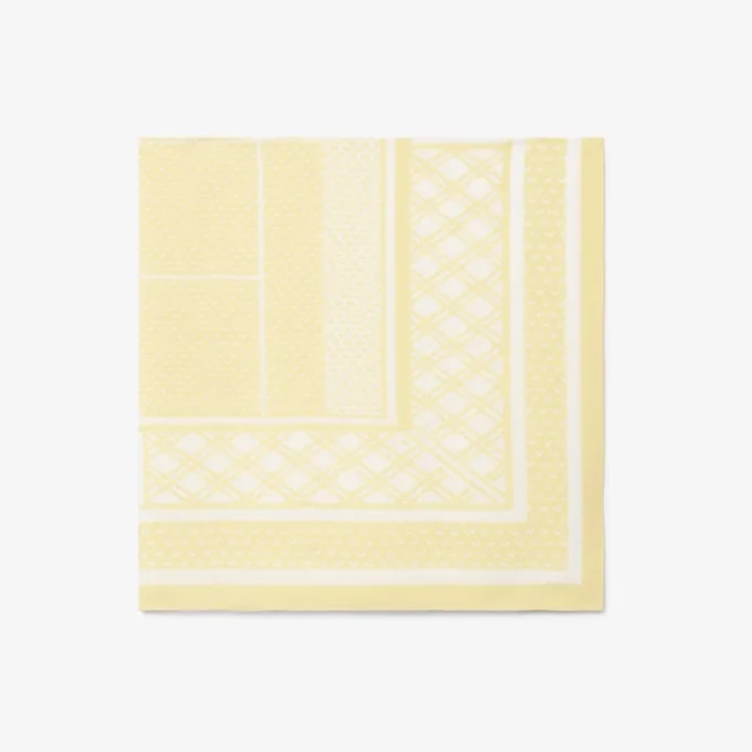 Schal mit Tennis-Print Schal mit Tennis-Print