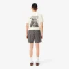 Shorts aus bedruckter Baumwoll-Blend-Mischung in lockerer Passform Shorts aus bedruckter Baumwoll-Blend-Mischung in lockerer Passform