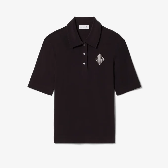 Slim Fit besticktes Poloshirt Slim Fit besticktes Poloshirt