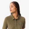 Slim-Fit-Golf-Poloshirt für Damen mit Temperaturregulierung Slim-Fit-Golf-Poloshirt für Damen mit Temperaturregulierung