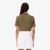 Slim-Fit-Golf-Poloshirt für Damen mit Temperaturregulierung Slim-Fit-Golf-Poloshirt für Damen mit Temperaturregulierung