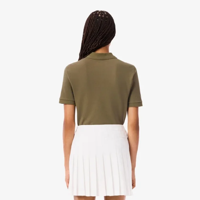 Slim-Fit-Golf-Poloshirt für Damen mit Temperaturregulierung Slim-Fit-Golf-Poloshirt für Damen mit Temperaturregulierung