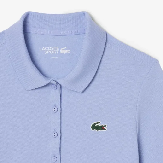 Slim-Fit-Golf-Poloshirt für Damen mit Temperaturregulierung Slim-Fit-Golf-Poloshirt für Damen mit Temperaturregulierung