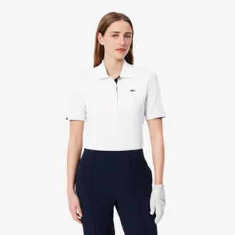 Slim-Fit-Golf-Poloshirt für Damen mit UV-Schutz und Stretch Slim-Fit-Golf-Poloshirt für Damen mit UV-Schutz und Stretch