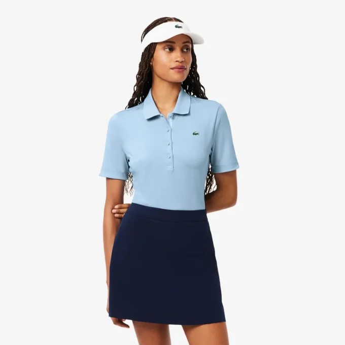 Slim-Fit-Golf-Poloshirt für Damen mit UV-Schutz und Stretch Slim-Fit-Golf-Poloshirt für Damen mit UV-Schutz und Stretch