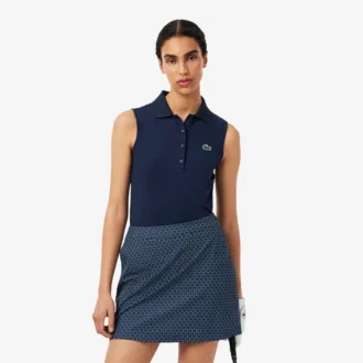 Slim-Fit-Golf-Poloshirt für Damen mit UV-Schutz und Stretch Slim-Fit-Golf-Poloshirt für Damen mit UV-Schutz und Stretch