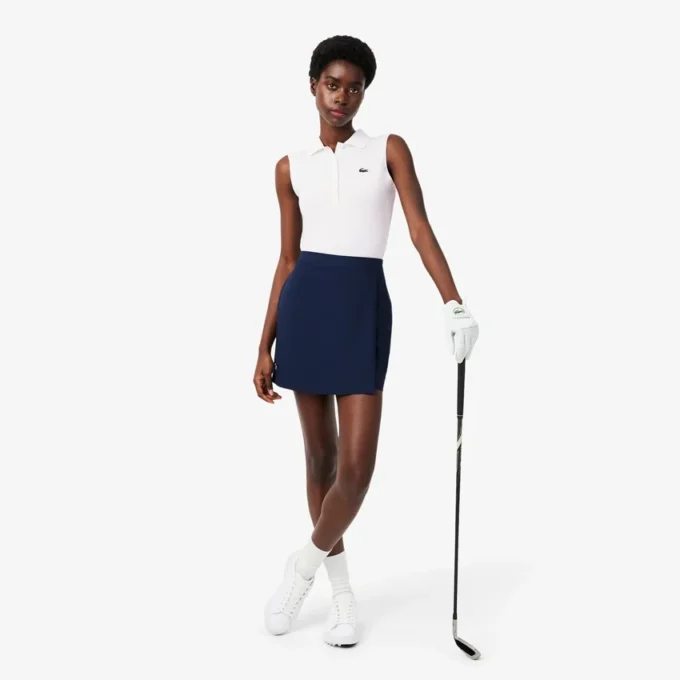 Slim-Fit-Golf-Poloshirt für Damen mit UV-Schutz und Stretch Slim-Fit-Golf-Poloshirt für Damen mit UV-Schutz und Stretch