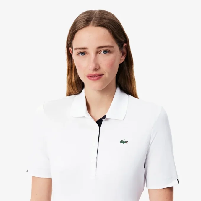 Slim-Fit-Golf-Poloshirt für Damen mit UV-Schutz und Stretch Slim-Fit-Golf-Poloshirt für Damen mit UV-Schutz und Stretch