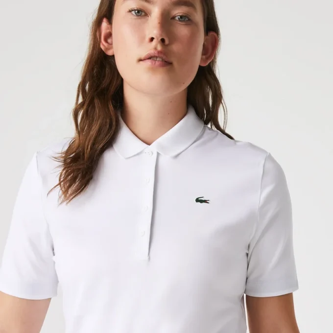 Slim-Fit-Golf-Poloshirt für Damen mit UV-Schutz und Stretch Slim-Fit-Golf-Poloshirt für Damen mit UV-Schutz und Stretch