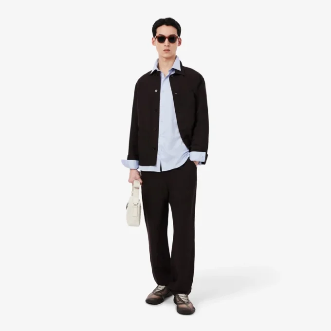 Slim-Fit-Hemd aus Baumwoll-Blend