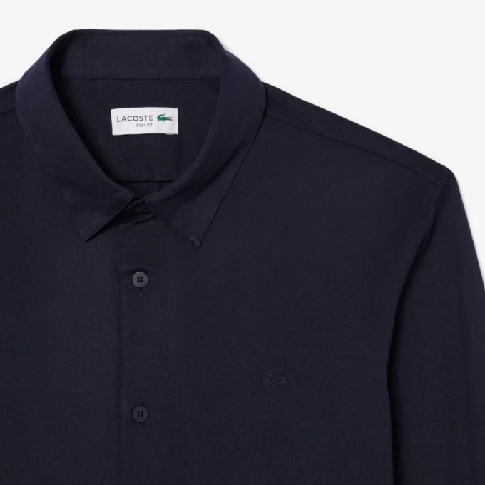 Slim-Fit-Hemd aus Baumwoll-Blend Slim-Fit-Hemd aus Baumwoll-Blend