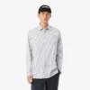 Slim-Fit-Hemd aus gestreiftem Stretch-Popeline Slim-Fit-Hemd aus gestreiftem Stretch-Popeline
