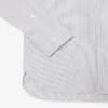 Slim-Fit-Hemd aus gestreiftem Stretch-Popeline Slim-Fit-Hemd aus gestreiftem Stretch-Popeline