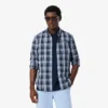 Slim-Fit-Hemd aus Stretch-Popeline mit Gingham-Print Slim-Fit-Hemd aus Stretch-Popeline mit Gingham-Print