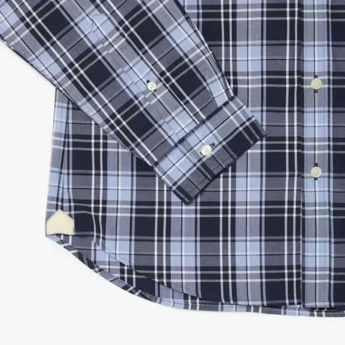 Slim-Fit-Hemd aus Stretch-Popeline mit Gingham-Print Slim-Fit-Hemd aus Stretch-Popeline mit Gingham-Print