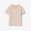 Slim-Fit-Monogram-T-Shirt für Damen Slim-Fit-Monogram-T-Shirt für Damen