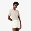 Slim-Fit-Monogramm-Poloshirt für Damen Slim-Fit-Monogramm-Poloshirt für Damen