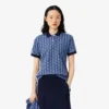 Slim-Fit-Monogramm-Poloshirt für Damen Slim-Fit-Monogramm-Poloshirt für Damen