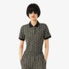Slim-Fit-Monogramm-Poloshirt für Damen Slim-Fit-Monogramm-Poloshirt für Damen
