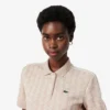 Slim-Fit-Monogramm-Poloshirt für Damen Slim-Fit-Monogramm-Poloshirt für Damen
