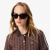 Slim-Fit-Monogramm-Poloshirt für Damen Slim-Fit-Monogramm-Poloshirt für Damen