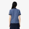 Slim-Fit-Monogramm-Poloshirt für Damen Slim-Fit-Monogramm-Poloshirt für Damen