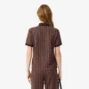 Slim-Fit-Monogramm-Poloshirt für Damen Slim-Fit-Monogramm-Poloshirt für Damen