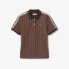 Slim-Fit-Monogramm-Poloshirt für Damen Slim-Fit-Monogramm-Poloshirt für Damen
