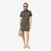 Slim-Fit-Monogramm-Poloshirt-Kleid für Damen Slim-Fit-Monogramm-Poloshirt-Kleid für Damen