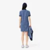 Slim-Fit-Monogramm-Poloshirt-Kleid für Damen Slim-Fit-Monogramm-Poloshirt-Kleid für Damen